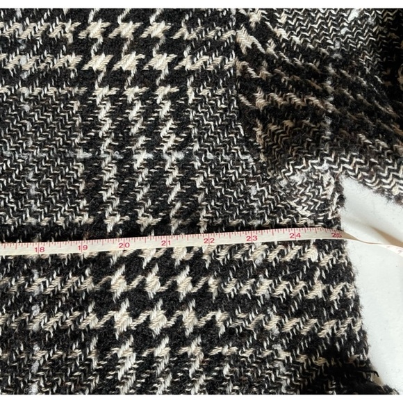 Zara Oversized Houndstooth Coat - Picture 13 of 16